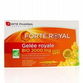Forte Pharma Forte Royal Gelee Royale Bio 2000mg 20 Amp - Βασιλικός Πολτός στο Dvcare