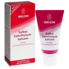 Weleda Βάλσαμο Φασκόμηλο Για Τα Ούλα 30ml - Στοματική Υγιεινή στο Dvcare