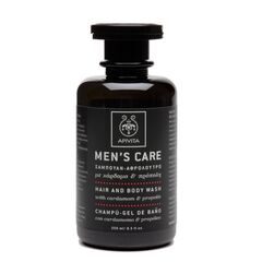 Apivita Mens Care Σαμπουάν - Αφρόλουτρο με κάρδαμο & πρόπολη 250ml - Σαμπουάν & Conditioner στο Dvcare