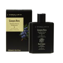 L'Erbolario Ginepro Nero Shampoo Doccia Αντρικό Σαμπουάν & Αφρόλουτρο 250ml - Σαμπουάν & Conditioner στο Dvcare