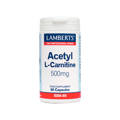 Lamberts Ami L-Carnitine 500Mg 60Caps - Συμπληρώματα Διατροφής στο Dvcare