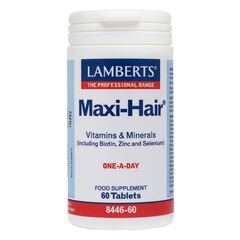 Lamberts Maxi Hair New Formula  With Biotin And Selenium, 60Tabs - Τριχόπτωση στο Dvcare