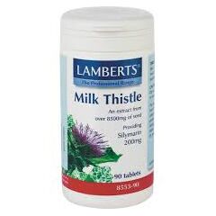 Lamberts Milk Thistle 8500Mg 90Tabs - Συμπληρώματα Διατροφής στο Dvcare
