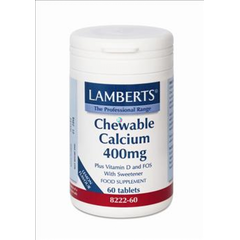 Lamberts Min Chewable Calcium 400Mg 60Tabs - Συμπληρώματα Διατροφής στο Dvcare