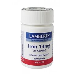 Lamberts Min Iron 14Mg 100Tabs - Συμπληρώματα Διατροφής στο Dvcare