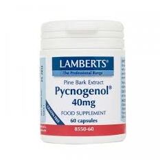 Lamberts Pycnogenol 40Mg 60Caps - Συμπληρώματα Διατροφής στο Dvcare