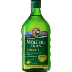Mollers Cod Liver Oil Μουρουνέλαιο με γεύση λεμόνι 250ml - Ιχθυέλαια  στο Dvcare