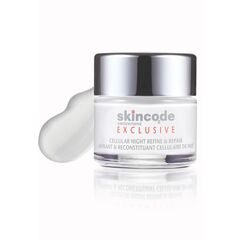 Skincode Cellular Night Refine & Repair Συσφικτική Κρέμα Νύχτας 50ml - Ενυδάτωση στο Dvcare