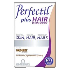 Vitabiotics Perfectil Plus Hair για Δυνατά & Λαμπερά Μαλλιά 60caps - Χέρια & Νύχια στο Dvcare