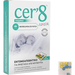 Vican Cer’8 Junior Εντομοαπωθητικό Microcapsules Patch 24τμχ - Τσιμπήματα Εντόμων στο Dvcare