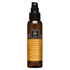 Apivita Rescue Hair Oil Λάδι θρέψης & Επανόρθωσης για τα Μαλλιά με Αργκάν και ελιά 100ml - Μάσκες & Ειδική Περιποίηση στο Dvcare