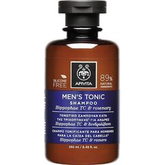 Apivita Men's Tonic Hippophae TC & Roremary Shampoo 250ml - Ανδρική Τριχόπτωση στο Dvcare