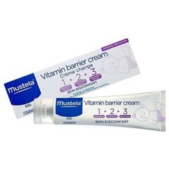 Mustela Vitamin Barrier Cream Κρεμa Αλλαγής Πάνας 100ml - Κρέμες Αλλαγής Πάνας στο Dvcare