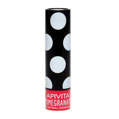 Apivita Lip Care Pomegranate με Ρόδι για Ενυδάτωση - Περιποίηση καιΦυσική ροζ απόχρωση στα χείλη 4.4gr - Καλλυντικά στο Dvcare