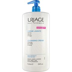 Uriage Eau Thermale Cleansing Cream Κρέμα Καθαρισμού για Πρόσωπο Σώμα Μαλλιά με Ενυδατικό Αποτέλεσμα 1lt - Καθαρισμός - Ντεμακιγιάζ στο Dvcare