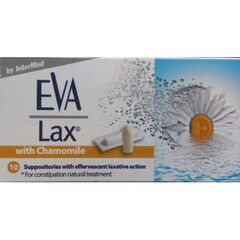 Intermed Eva Lax Υπόθετα Με Αναβράζουσα Κενωτικη Δράση - Δυσκοιλιότητα στο Dvcare