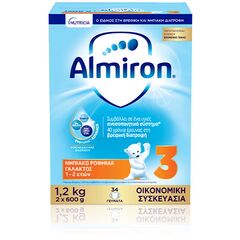 NUTRICIA-ALMIRON 3 Νηπιακό Ρόφημα Γάλακτος 1-2 Ετων 600gr - Βρεφικά γάλατα στο Dvcare