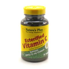 Natures Plus Esterified Vitamin C Dietary Supplement Buffered Gentle To The Stomach 90 Tabs - Βιταμίνη C στο Dvcare