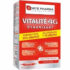 Forte Pharma Vitalite 4G Dynamisant 20Amp - Ενέργεια & Τόνωση στο Dvcare