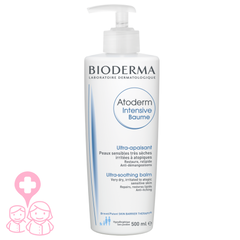 Bioderma Atoderm Intensive Baume Ultra Apaisant Balm Repairs RestoreLipids Anti-ItchingVery Dry Irritated To Atopic Sensitive Skin 500ml - Ενυδάτωση στο Dvcare