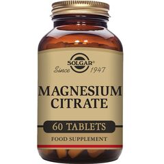 Solgar Magnesium Citrate High Potency 120 tabs - Βιταμίνες & Μέταλλα στο Dvcare