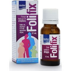 Intermed FoliFix Oral Solution Drops 12ml - Εγκυμοσύνη & Γαλουχία στο Dvcare