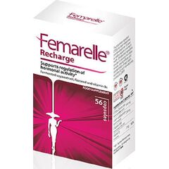 Femarelle Recharge 56 Capsules - Εμμηνόπαυση στο Dvcare