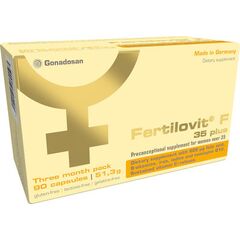 Fertilovit F 35 Plus 90 Caps Gonadosan - Εγκυμοσύνη & Γαλουχία στο Dvcare