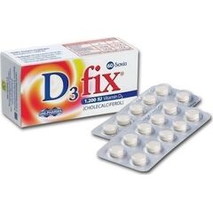 D3 Fix 1200IU Vitamin D3 60 Δισκια - Βιταμίνη D στο Dvcare