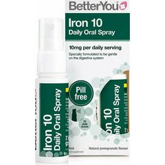 BetterYou Iron  Daily Oral Spray 10mg - Βιταμίνες & Μέταλλα στο Dvcare