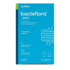 Olonea BacteFlora Daily Συνδυασμός Προβιοτικών και Πρεβιοτικού για την Υγεία & την Ομαλή Λειτουργία του Εντέρου 30caps - Προβιοτικά  στο Dvcare