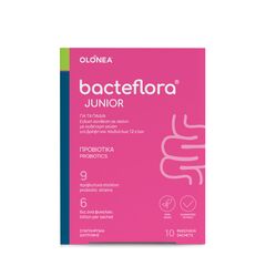 Olonea BacteFlora Junior Προβιοτικά για Βρέφη και Παιδιά που συμβάλουν στην εξισορρόπηση και την αποκατάσταση της βρεφικής και παιδικής εντερικής χλωρίδας 10sach - Προβιοτικά για Παιδιά στο Dvcare