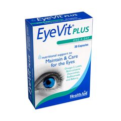 Health  Aid EyeVit Plus 30 Caps - Συμπληρώματα Διατροφής στο Dvcare