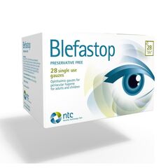 Blefastop Eye X 28 Wipes Καθαρισμός βλεφάρων - Εναλλακτικές θεραπείες στο Dvcare