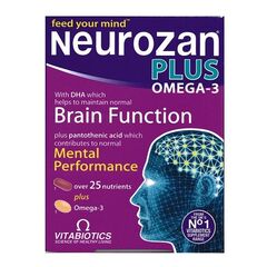 Vitabiotics Neurozan Plus Omega-3 56caps - Βιταμίνες & Μέταλλα στο Dvcare