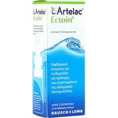 Bausch & Lomb Artelac Ectoin Οφθαλμικές Σταγόνες με Υαλουρονικό Οξύ 10ml - Εναλλακτικές θεραπείες στο Dvcare