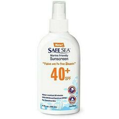 Safe Sea Beach Line Sunscreen & Jellyfish Sting Protective Spray SPF40 118ml - Αντηλιακή Προστασία στο Dvcare