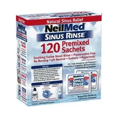 Sinus Rinse Sachets Adult 120sachets - Κρυολόγημα στο Dvcare