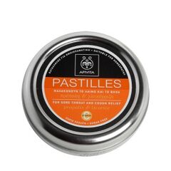 Apivita Pastilles Παστίλιες για τον πονεμένο λαιμό και το βήχα με Γλυκόριζα & Πρόπολη 45g - Πονόλαιμος στο Dvcare