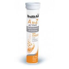 Health Aid A-Z Active Multi+Ginseng 20 tabs - Βιταμίνες & Μέταλλα στο Dvcare