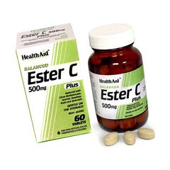 Health Aid Balanced Ester C 500mg tablets 60s - Βιταμίνες & Μέταλλα στο Dvcare