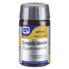 Quest - SYNERGISTIC SELENIUM 200μg with vitamins C & E 90 tabs - Συμπληρώματα Διατροφής στο Dvcare