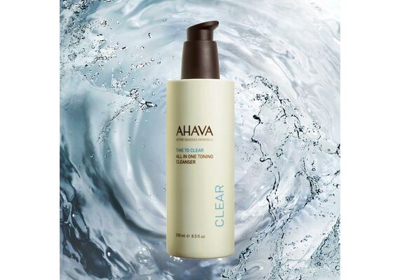 Ahava  Time To Clear All In One Toning Cleanser Ντεμακιγιάζ Και Καθαριστικό Χωρίς Ξέβγαλμα 250ml - Καθαρισμός - Ντεμακιγιάζ στο Dvcare