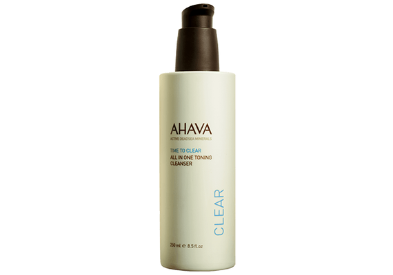Ahava  Time To Clear All In One Toning Cleanser Ντεμακιγιάζ Και Καθαριστικό Χωρίς Ξέβγαλμα 250ml - Καθαρισμός - Ντεμακιγιάζ στο Dvcare