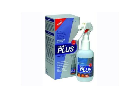 Hedrin Plus Spray Gel για τις Ψείρες 100ml - Προστασία από Ψείρες στο Dvcare