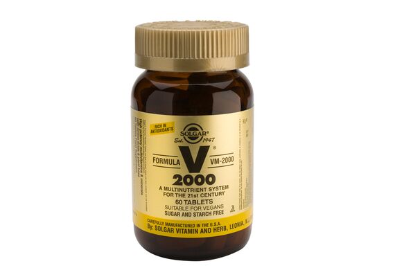 Solgar - Formula VM 2000 - 60tabs - Βιταμίνες & Μέταλλα στο Dvcare