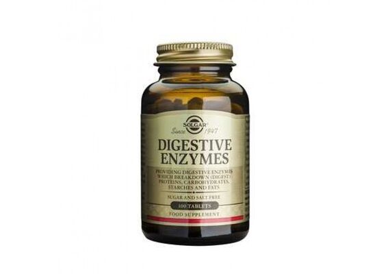 Solgar DIGESTIVE ENZYMES tabs 100s - Συμπληρώματα στο Dvcare