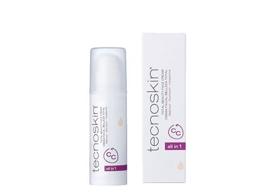 Tecnoskin All in 1 Total Beauty Face Cream - CC Light Κρέμα Ομορφιάς για Ολοκληρωμένο Αποτέλεσμα 50ml - Καθαρισμός - Ντεμακιγιάζ στο Dvcare