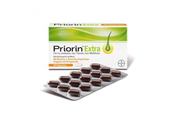 Priorin Extra 30 caps - Ανδρική Τριχόπτωση στο Dvcare