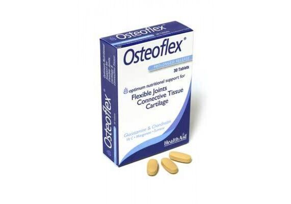 HealthAid Osteoflex Γλυκοζαμίνη και Χονδροϊτίνη για αναδόμηση των αρθρώσεων 30 tabs - Οστά & Αρθρώσεις στο Dvcare